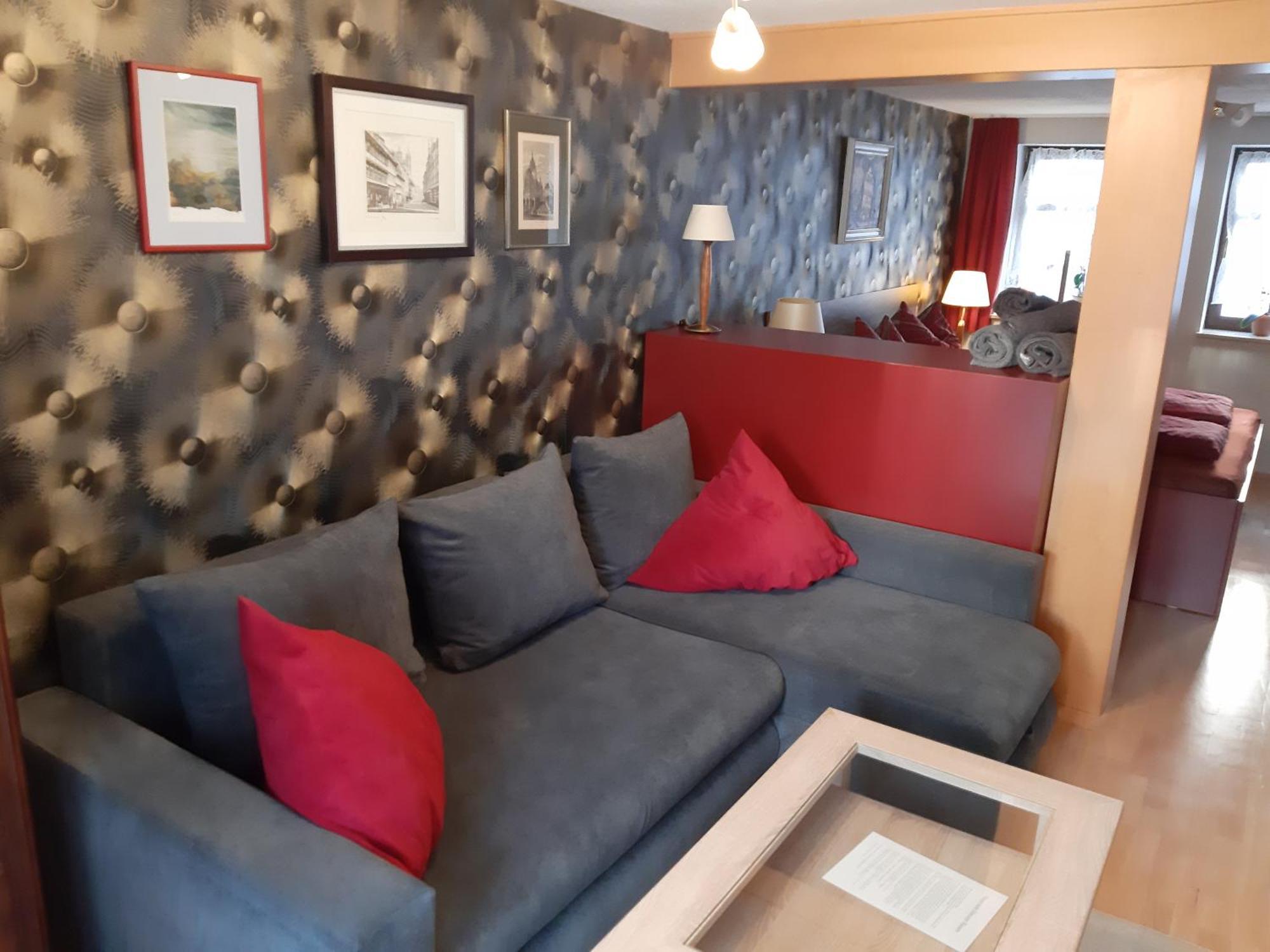 Zum Kleinen Riesen Apartment Ерфурт Стая снимка